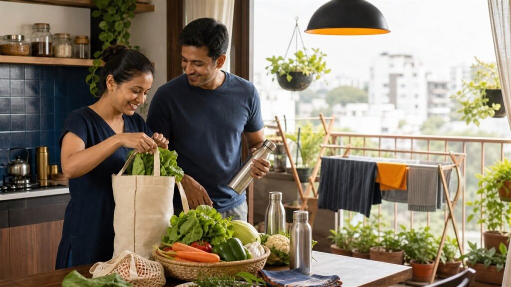 Sustainable Everyday Habits That Can Save Money in India — Techsslaasha India guide